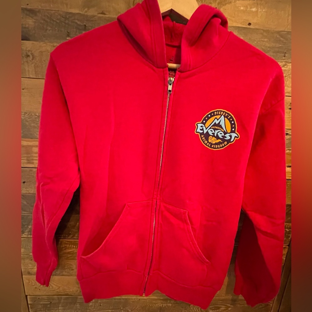 Disney Hoodie Everest Expedition Animal Kingdom. Kids size large.